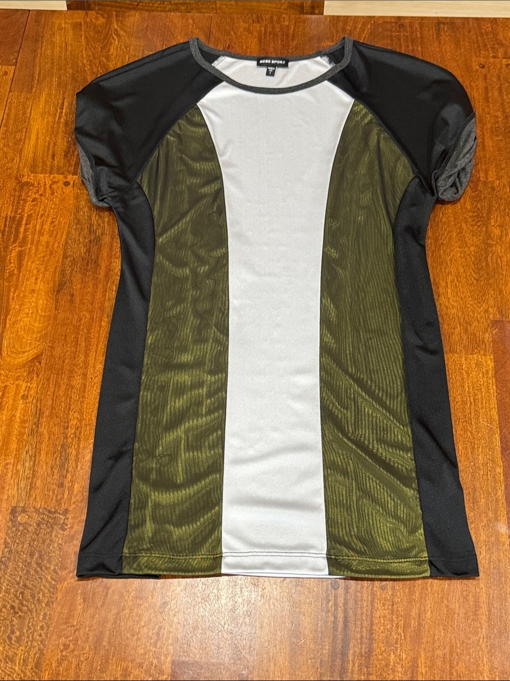 Bebe Sport Color Block Sporty yet Sexy Mini Dress approx 33 inches